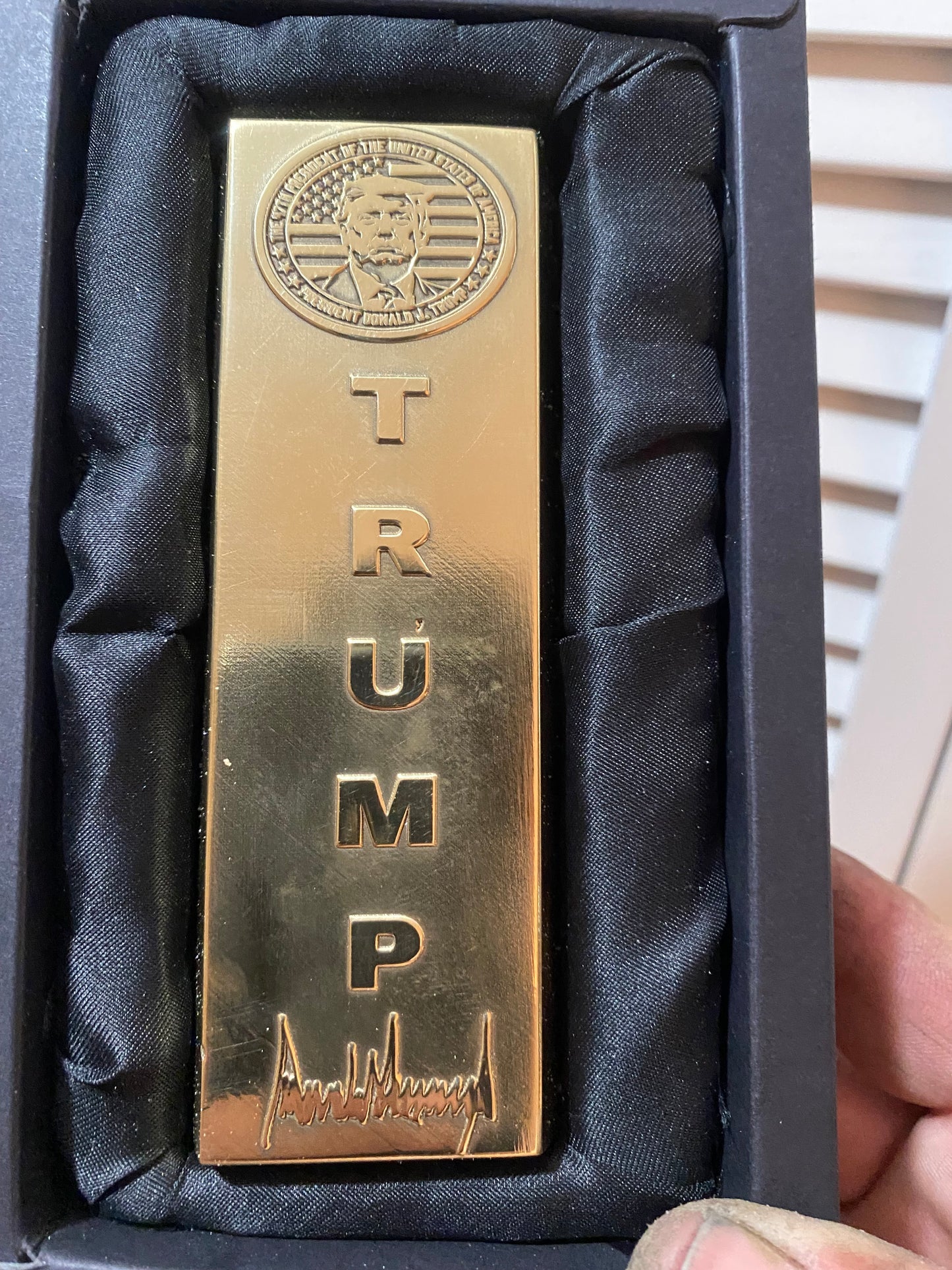 Trump Gold ( Solid Brass handmade)