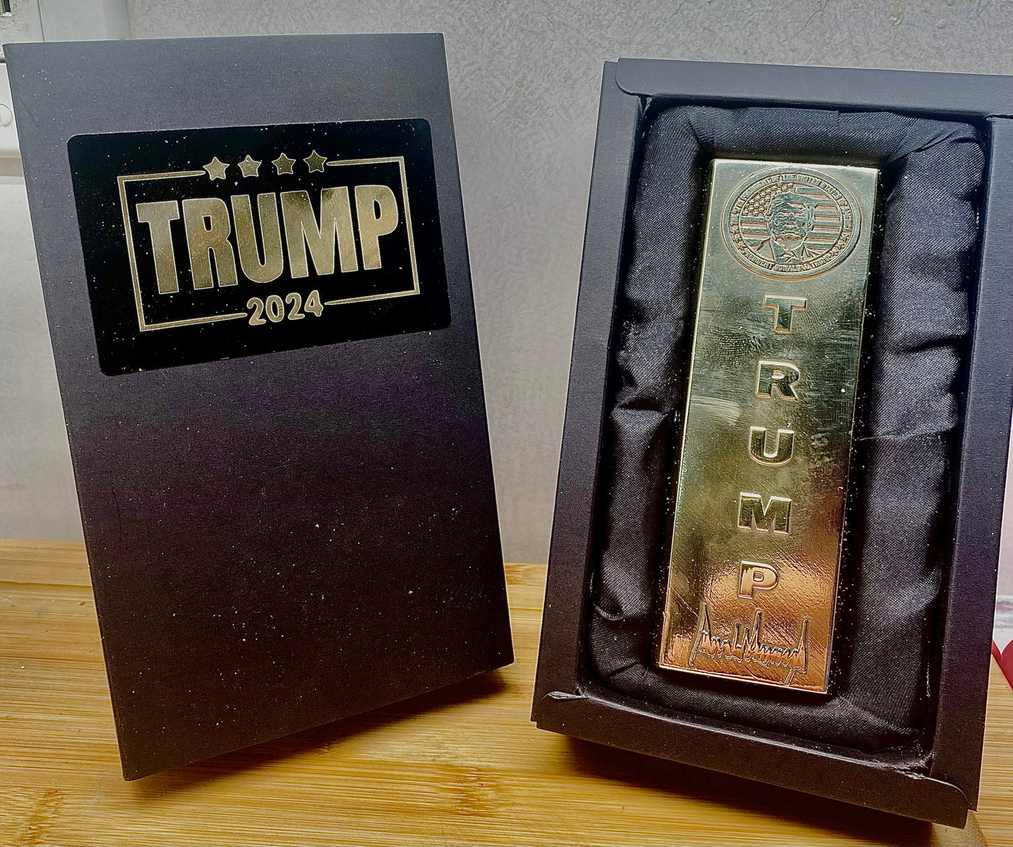 Trump Gold ( Solid Brass handmade)