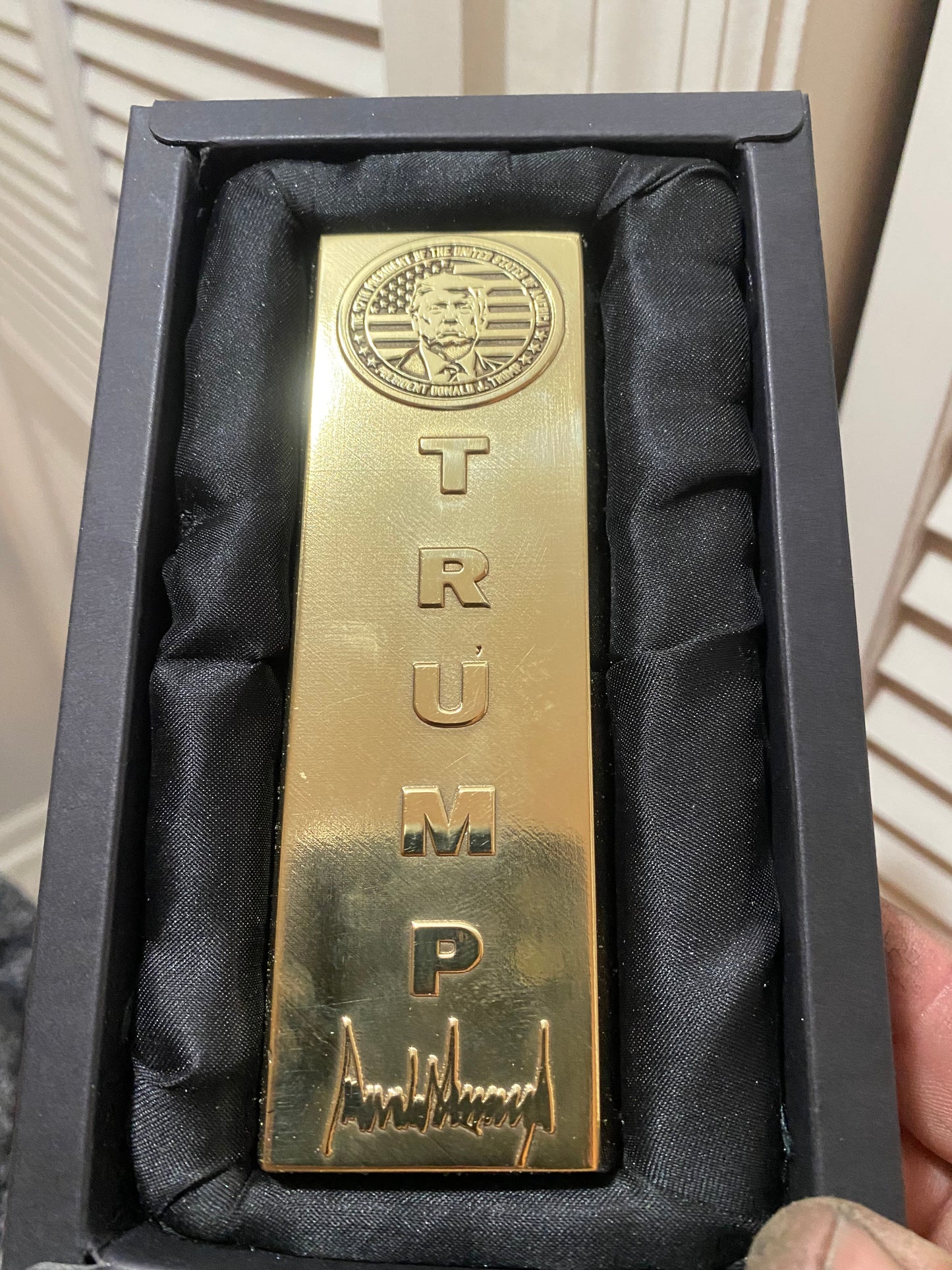 Trump Gold ( Solid Brass handmade)
