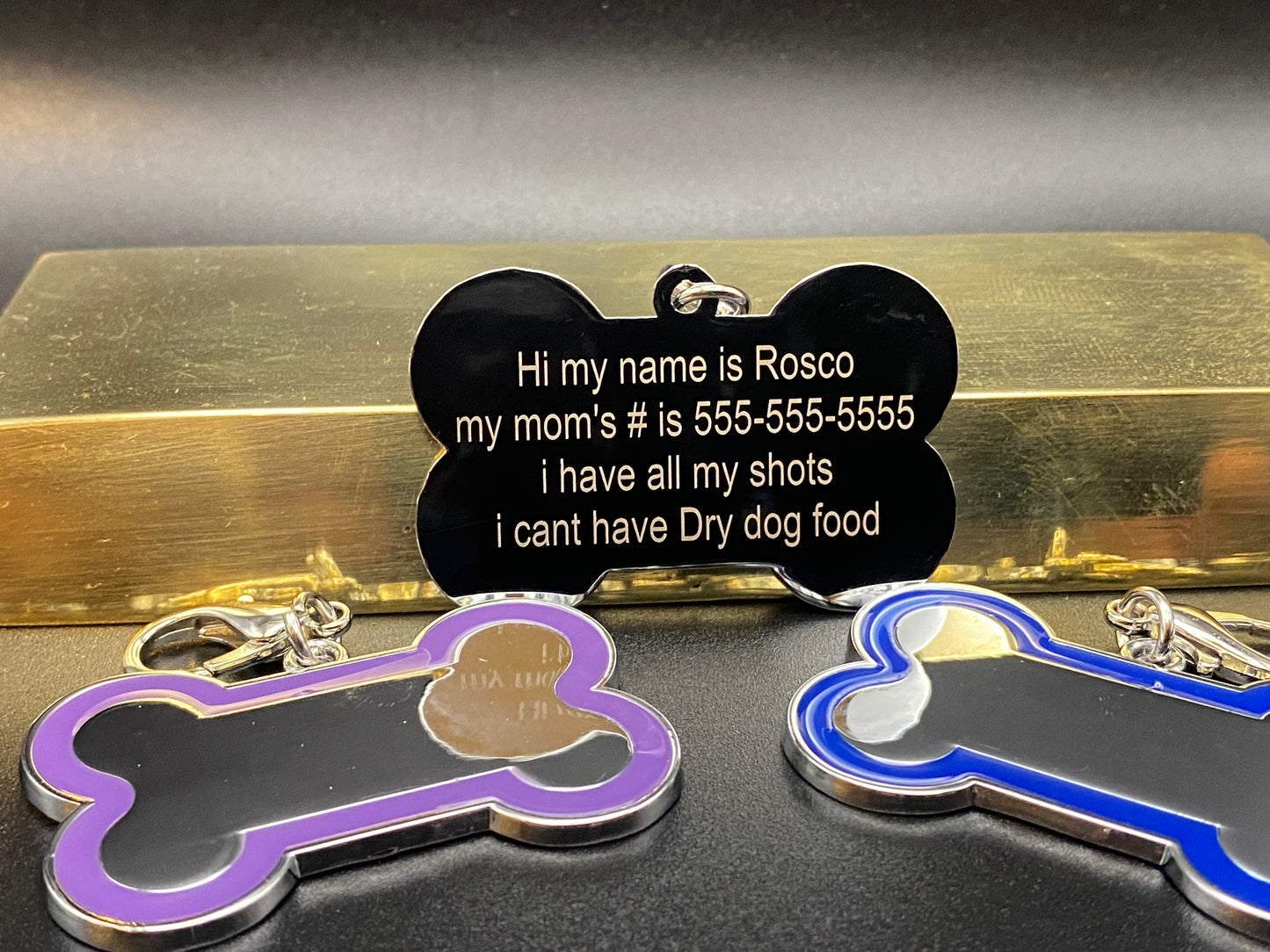 CUSTOM PERSONALIZED PET ID TAGS